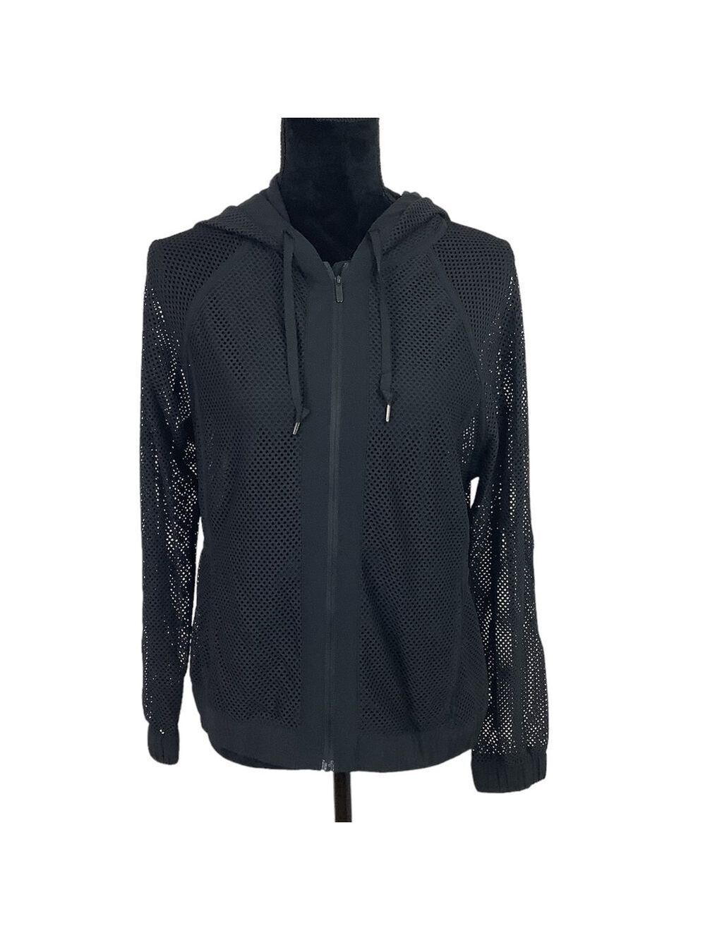 LULULEMON MESH RARE BLACK JACKET - Picture 3 of 12